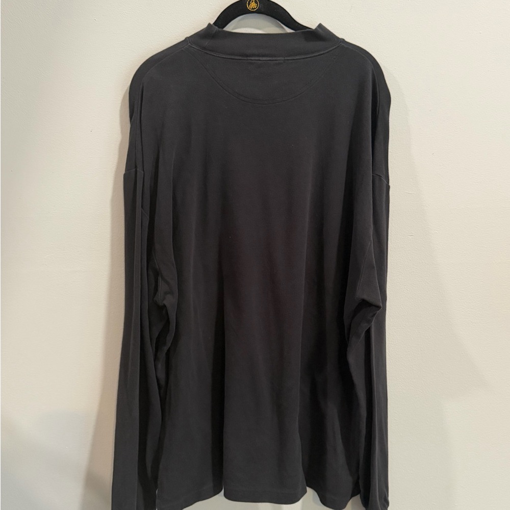 Port Authority Black Long Sleeve Men's Tee